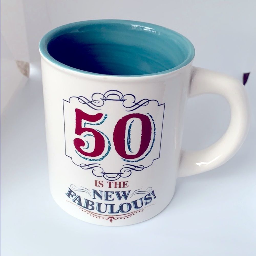 Ganz 50 is the new fabulous coffee mug/cup